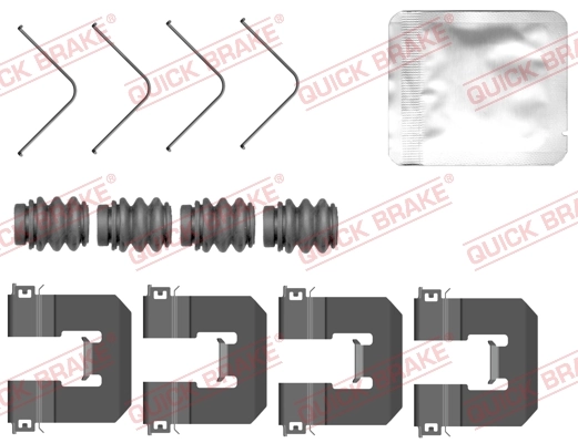 Accessory Kit, disc brake pad